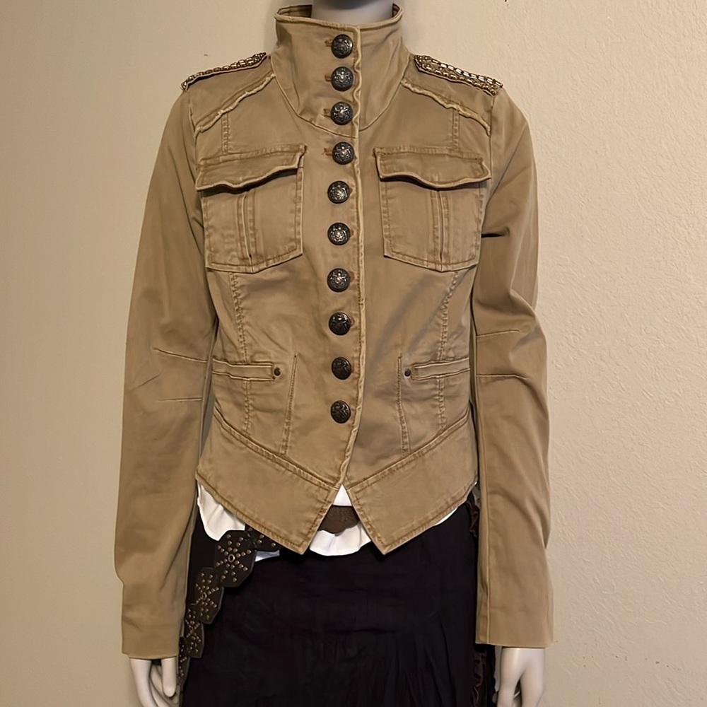 Free People Military Style Jacket - Picture 7 of 8